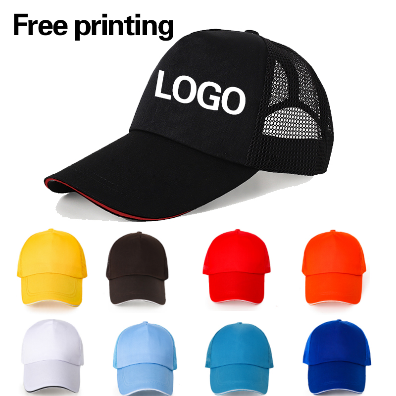Outdoor Sports Accessories - Men Women Customize Hats Print Logo