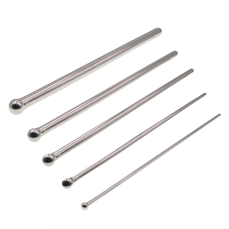 Lunge Line Horse - Long Penis Plug Sounding Rod Stainless