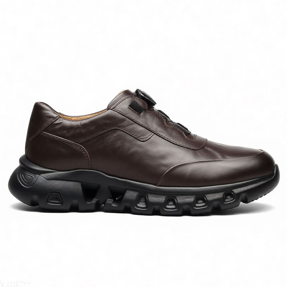 Outdoor Sport With Sticks - Trendy Cow Leather Shoes Men Automatic