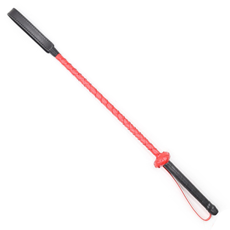 56cm Red and Black Leather Lon - đánh giá và giá Riding Crop Dressage