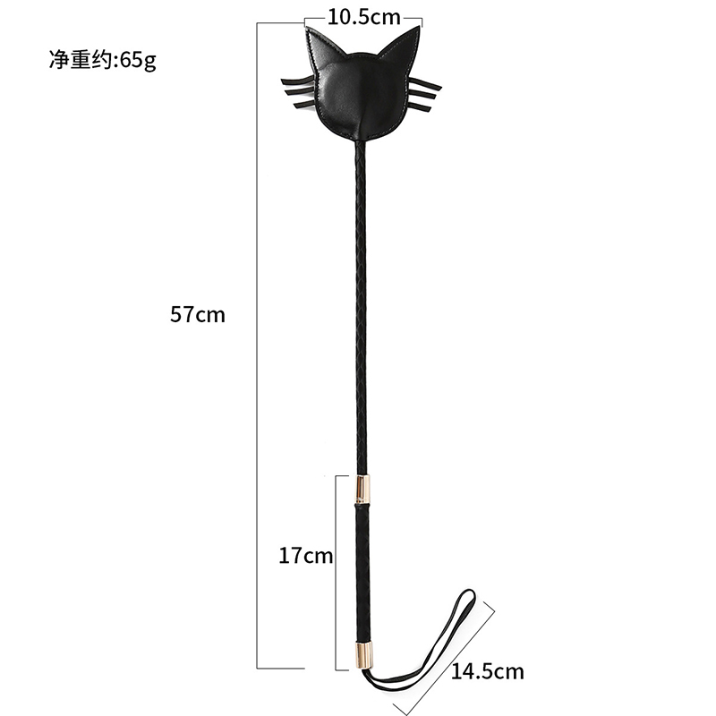 57CM Cat Shape Top Leather Lon - đánh giá và giá Riding Crop Dressage