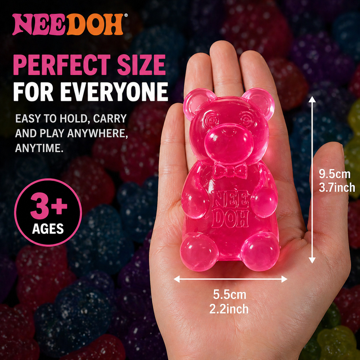 Nee Doh Cute Bear Maltose Sens - đánh giá và giá Outdoor Sports Accessories