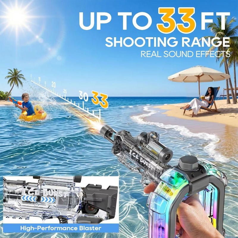 LED Ring-shaped Electric Water - đánh giá và giá Outdoor Sport Games For Kids