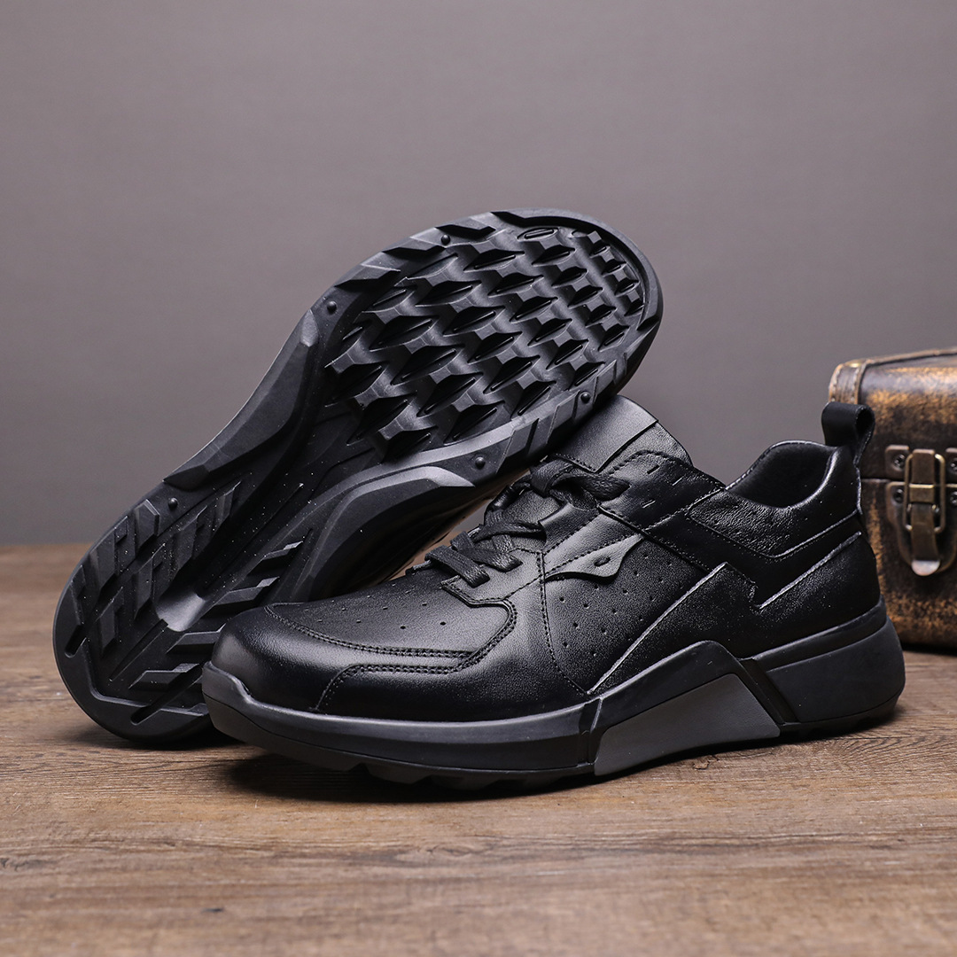 Genuine Leather Shoes Men Tren - đánh giá và giá Outdoor Sport With Sticks