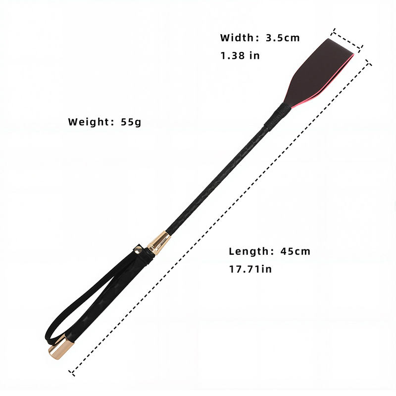 45cm Metal Inlay Handle Thermo - đánh giá và giá Riding Crop Dressage