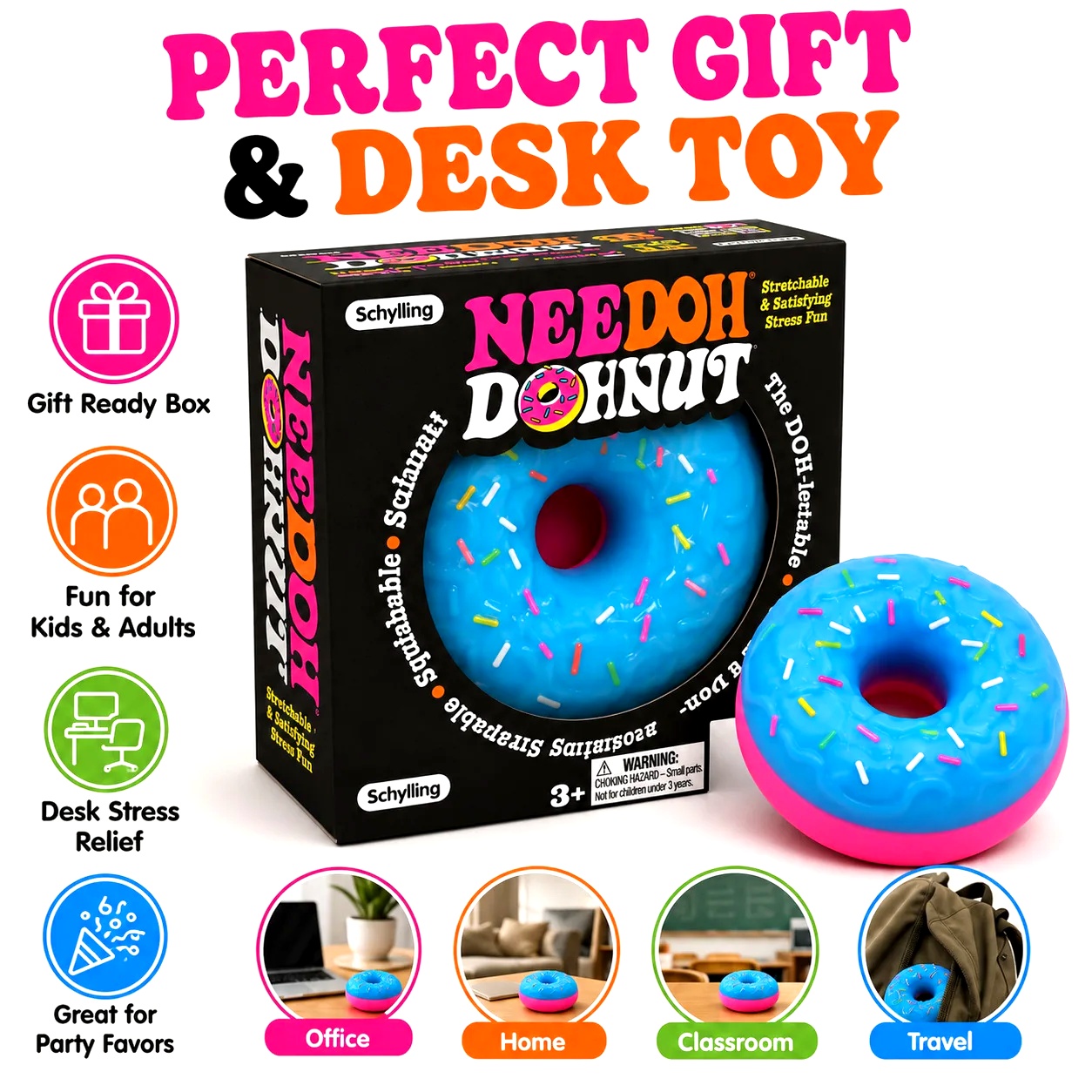 NEW NeeDoh Donut Pinch Music M - đánh giá và giá Outdoor Sports Accessories