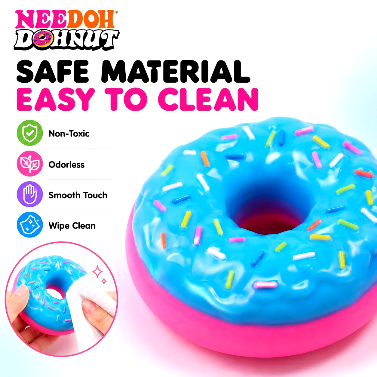 NEW NeeDoh Donut Pinch Music M - đánh giá và giá Outdoor Sports Accessories