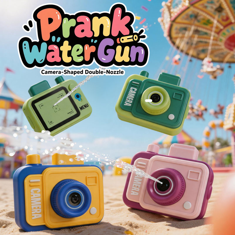 Double-sided Water Gun Camera  - đánh giá và giá Outdoor Sport Games For Kids