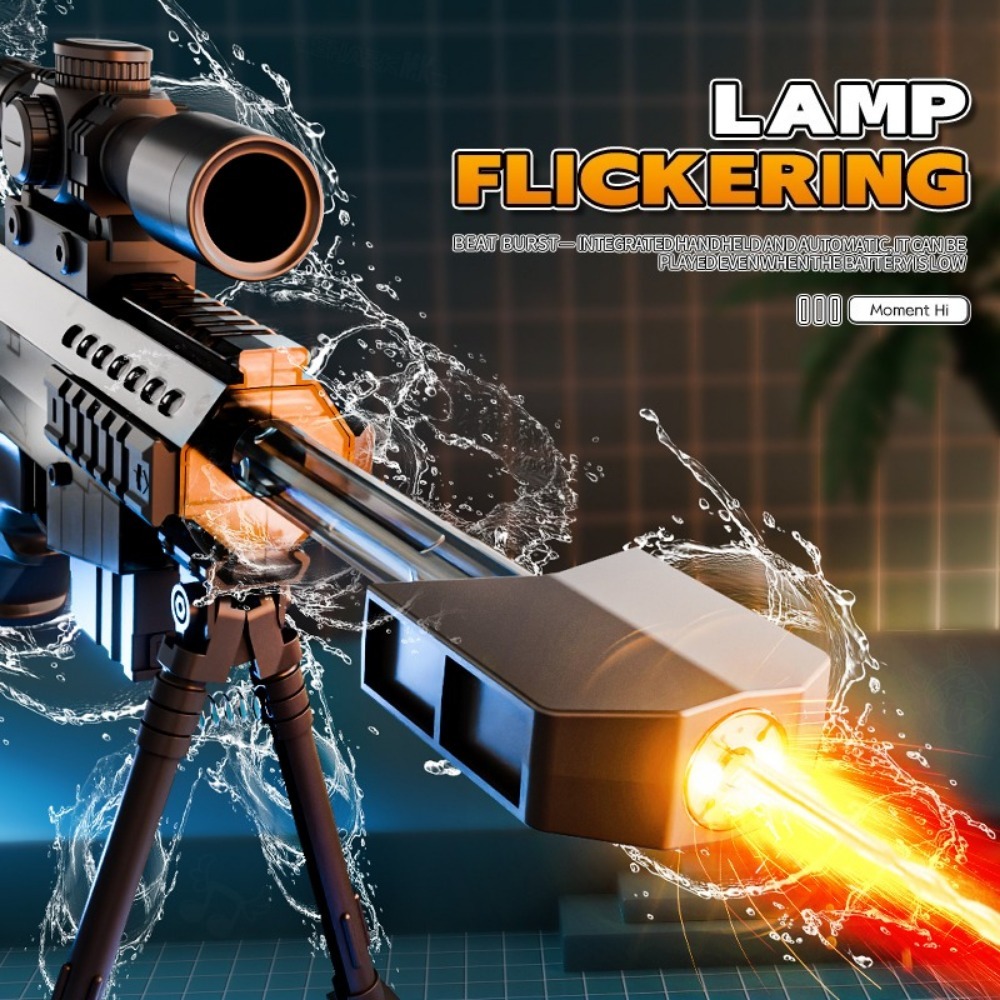 Electric Automatic Sniper Wate - đánh giá và giá Outdoor Sport Games For Kids