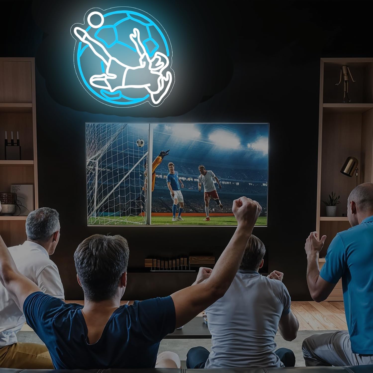 Soccer Neon Sign USB Powered L - đánh giá và giá Outdoor Sport Club