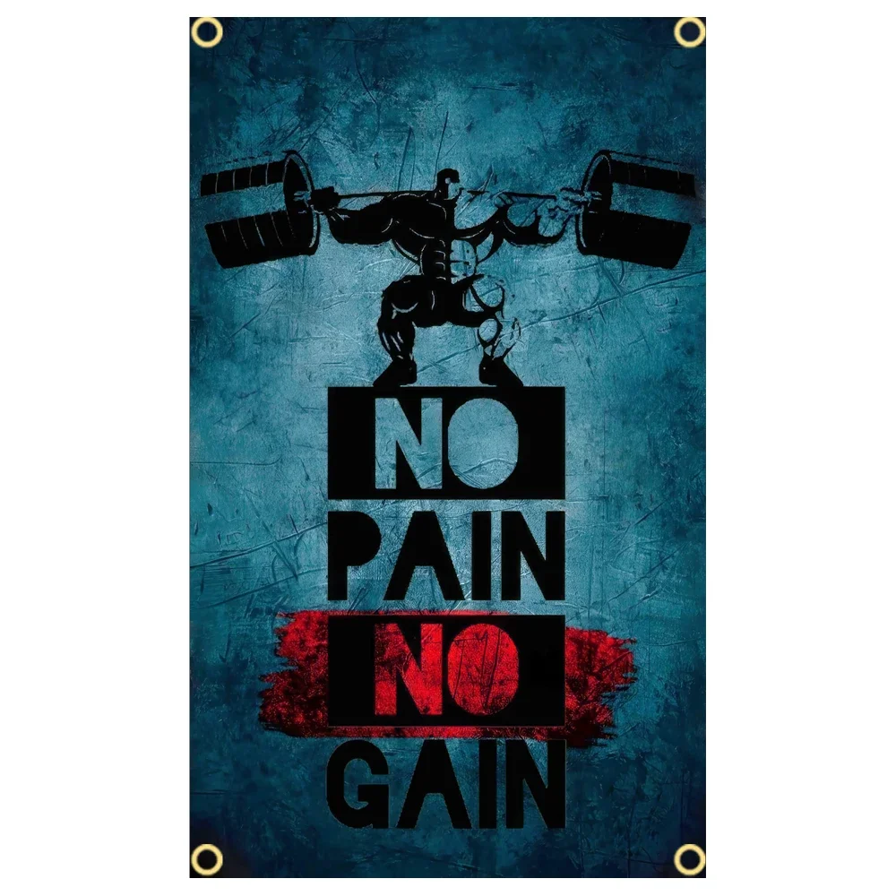 GYM Flag Message Signs Slogan  - đánh giá và giá Outdoor Sport Club